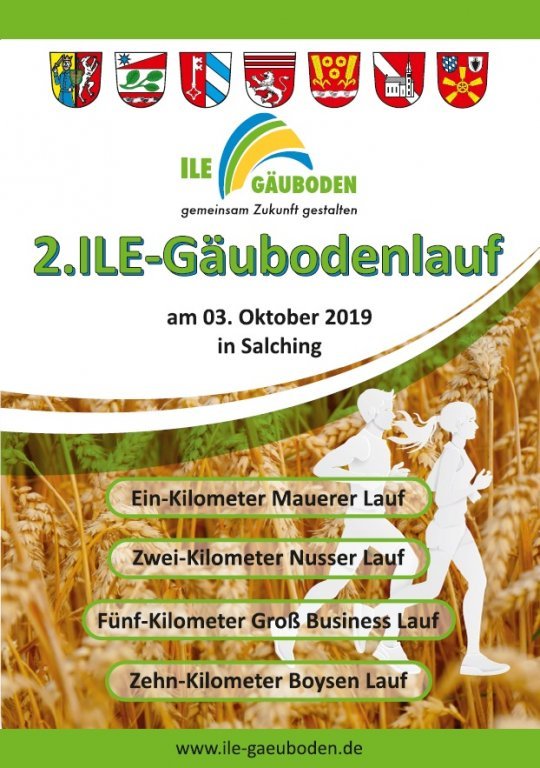 2. Ile-Gäubodenlauf Flyer